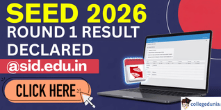SEED 2026 Result Out; Download Scorecard @sid.edu.in
